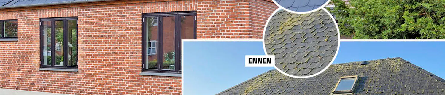 Puhdista ja maalaa: Uusi katto 800 eurolla Uusi katto 800 eurolla